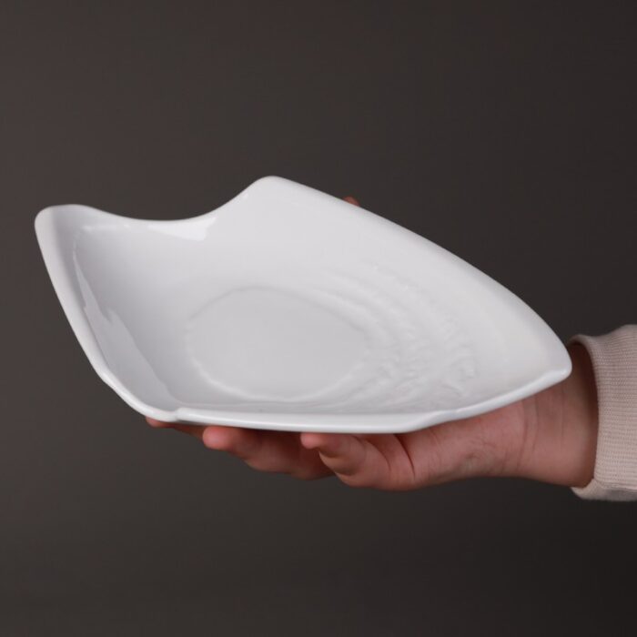 ⁦صحن بورسلان 27.5*14*4.5⁩ - الصورة ⁦4⁩