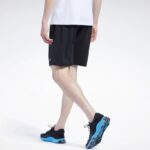 ⁦شورت ريبوك ورك اوت ريدي للرجال لون أسود - Reebok Men's Workout Ready Shorts - Black⁩ - الصورة ⁦2⁩