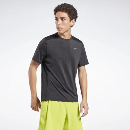 Reebok Men's Activchill Athlete Training T-shirt- Black - تيشيرت ريبوك اكتيف شيل اثليت للرجال لون أسود