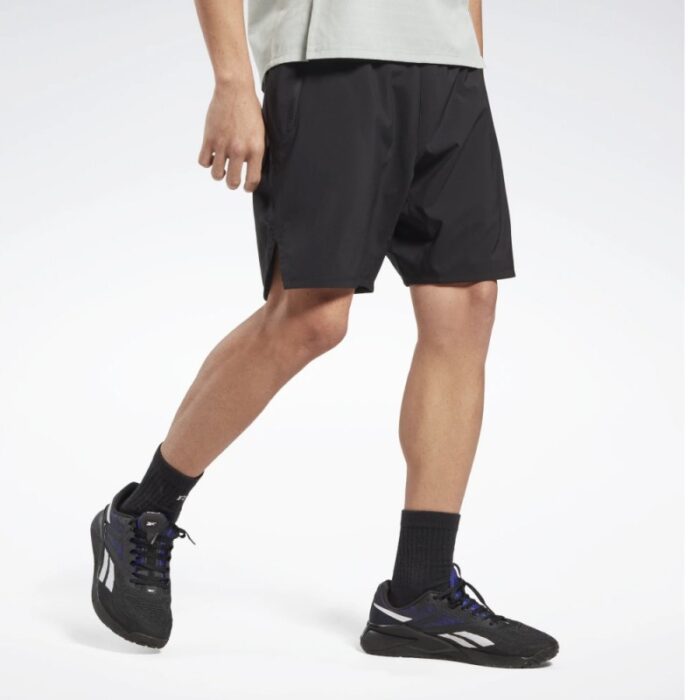 10319951_67db706a4994c شورت ريبوك سبيد 3.0 للرجال لون أسود - Reebok Men's Speed 3.0 Shorts - Black - الصورة 1