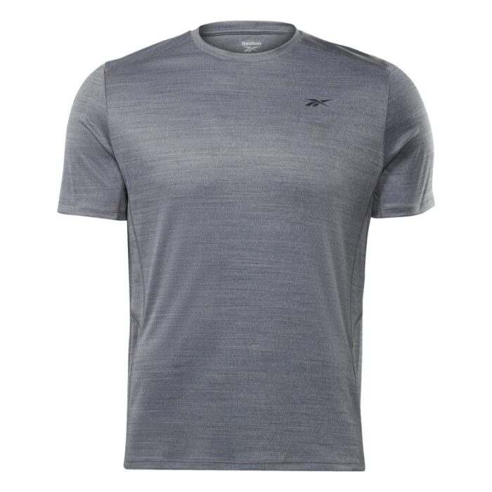 10319956_67db709aa75e2 تيشيرت ريبوك ميلانج اثليت للرجال لون رمادي - Reebok Men's Mélange Athlete T-Shirt- Grey - الصورة 1