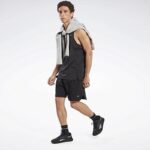 ⁦شورت ريبوك سبيد 3.0 2 في 1 للرجال لون أسود - Reebok Men's Speed 3.0 Two-In-One Short – Black⁩ - الصورة ⁦2⁩