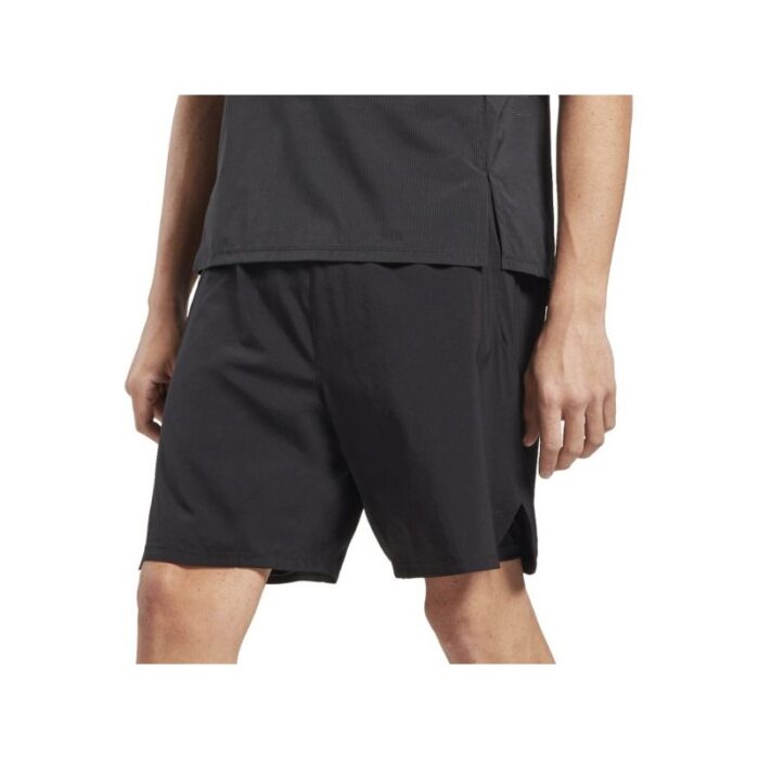 ⁦شورت ريبوك سبيد 3.0 2 في 1 للرجال لون أسود - Reebok Men's Speed 3.0 Two-In-One Short – Black⁩ - الصورة ⁦3⁩