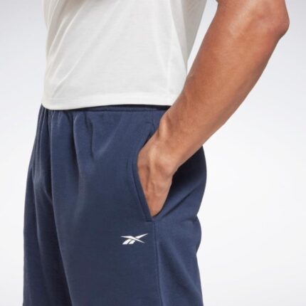 شورت ريبوك فرينش تيري للرجال لون أزرق - Reebok Men's Training French Terry Shorts - Blue