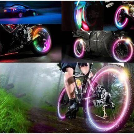 إضاءة لعجل السيارة و الدراجة عدد 2