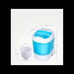 ⁦غسالة ملابس واحذية صغيرة محمولة سعة 3 كجم mini washing machine⁩ - الصورة ⁦3⁩
