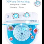 ⁦غسالة ملابس واحذية صغيرة محمولة سعة 3 كجم mini washing machine⁩ - الصورة ⁦5⁩