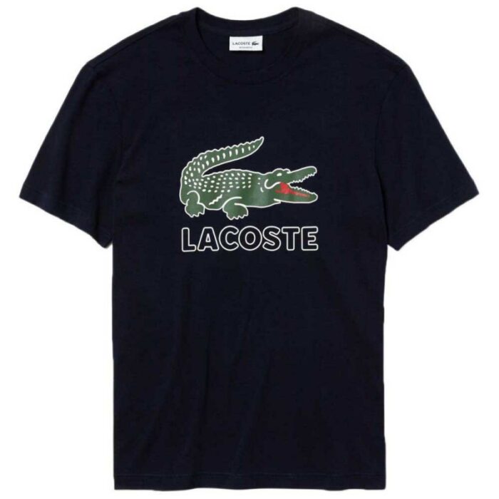 ⁦Lacoste Men T Shirt بلوزة نص كم شبابية من لاكوست⁩ - الصورة ⁦3⁩