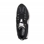 ⁦حذاء سكيتشرز جوستو للنساء لون أسود وأبيض - Skechers Women's Gusto Shoes⁩ - الصورة ⁦3⁩