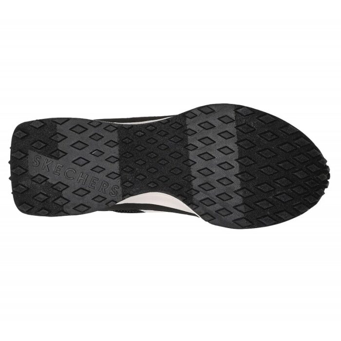 ⁦حذاء سكيتشرز جوستو للنساء لون أسود وأبيض - Skechers Women's Gusto Shoes⁩ - الصورة ⁦4⁩