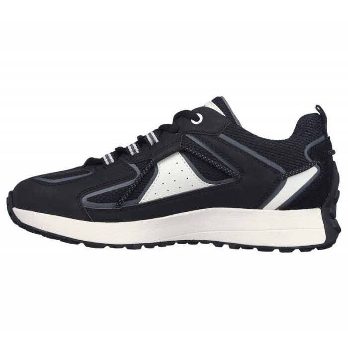 ⁦حذاء سكيتشرز جوستو للنساء لون أسود وأبيض - Skechers Women's Gusto Shoes⁩ - الصورة ⁦5⁩