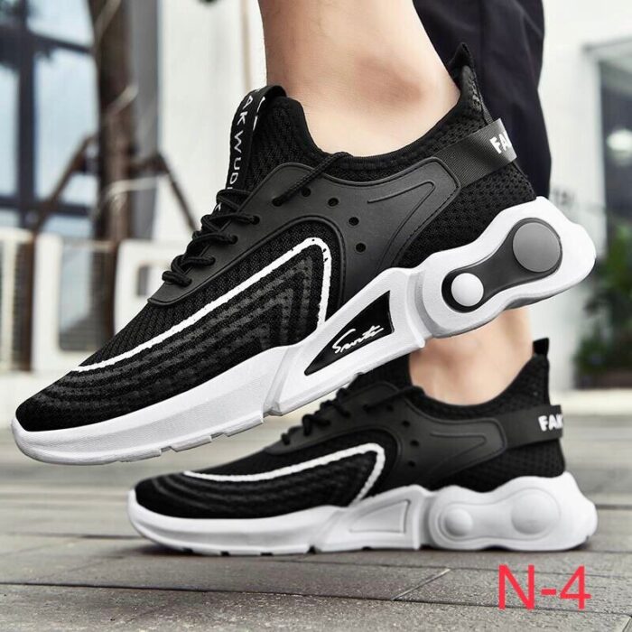 10320296_67db71bc56d93 حذاء سبورت شبابي لون أسود - الصورة 1