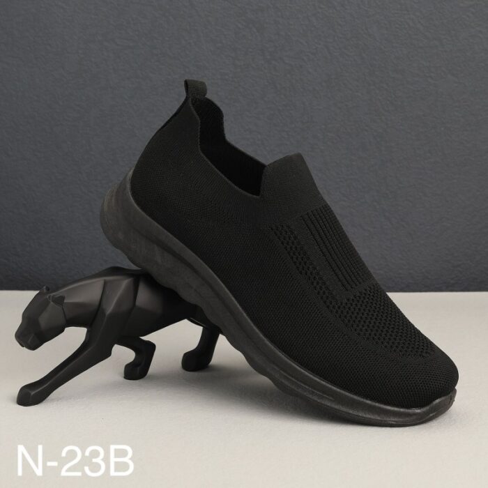 10320307_67db71c8b5715 حذاء سبورت شبابي لون أسود - الصورة 1