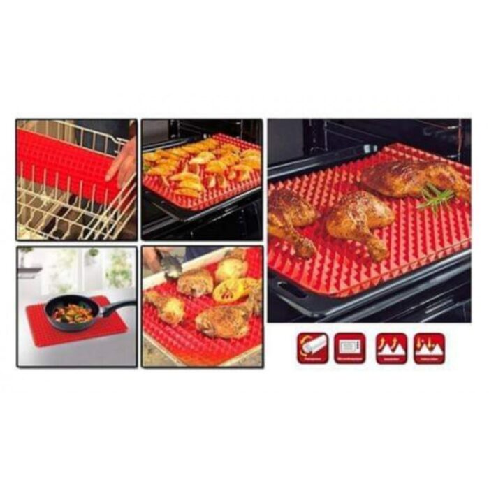 ⁦مفرش سيلكون لصواني الفرن و كمان كوستر للسخن⁩ - الصورة ⁦4⁩