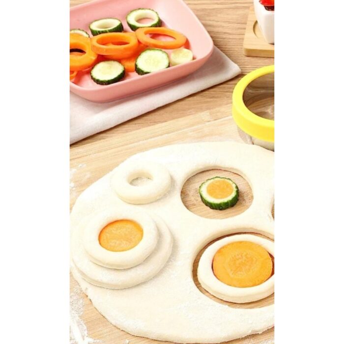 ⁦طقم 3قطاعات عجين دائري⁩ - الصورة ⁦2⁩