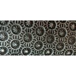 ⁦مرآة مستطيلة مع قاعدة لون اسود مع فضي⁩ - الصورة ⁦2⁩