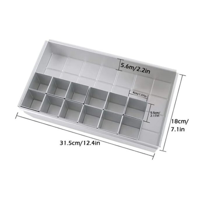 ⁦قالب المنيوم لتشكيل الكيك بالأحرف والأرقام⁩ - الصورة ⁦2⁩