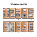 ⁦قالب المنيوم لتشكيل الكيك بالأحرف والأرقام⁩ - الصورة ⁦6⁩