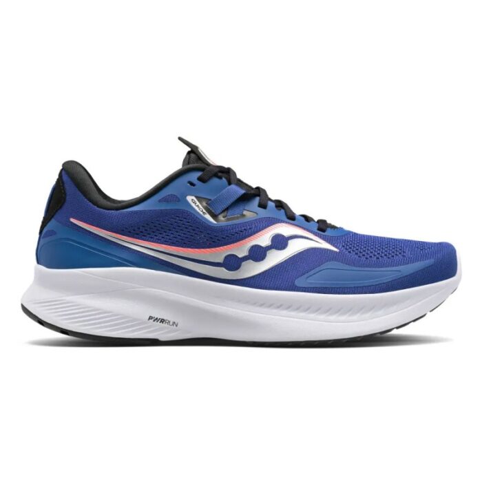⁦Saucony Men's Guide 15 Shoes - حذاء ساكوني جايد 15 للرجال لون أزرق⁩ - الصورة ⁦2⁩