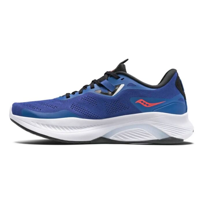 ⁦Saucony Men's Guide 15 Shoes - حذاء ساكوني جايد 15 للرجال لون أزرق⁩ - الصورة ⁦3⁩
