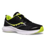 Saucony Women's KINVARA 13 Shoes - حذاء ساكوني كنيفارا 13 للنساء لون أسود وأصفر