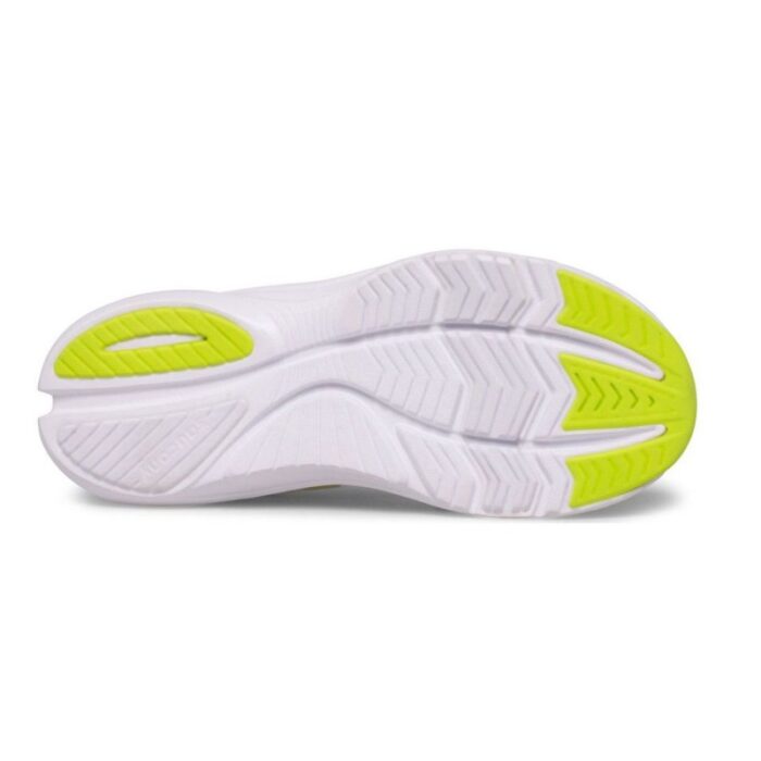 ⁦Saucony Women's KINVARA 13 Shoes - حذاء ساكوني كنيفارا 13 للنساء لون أسود وأصفر⁩ - الصورة ⁦4⁩