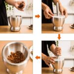 ⁦مدقة ثومة ستيل ثقيلة جدا⁩ - الصورة ⁦6⁩