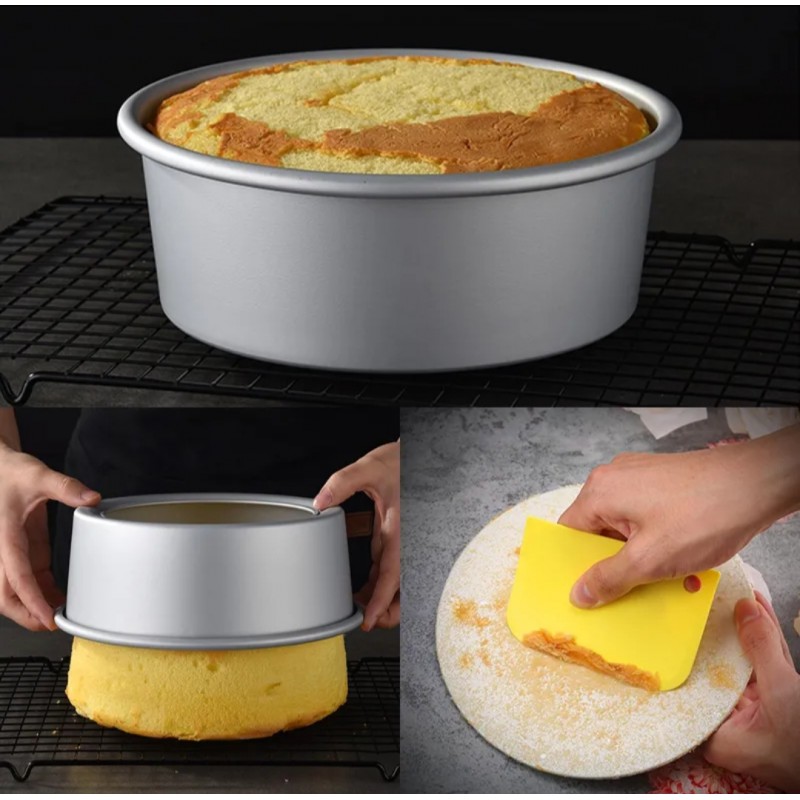 ⁦قالب المنيوم مع قاعدة متحركة كبير قياس 33سم بارتفاع8.5⁩ - الصورة ⁦1⁩