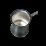 ⁦طقم ثلاث بكارج قهوة ثقيلة اسود مع غطاء⁩ - الصورة ⁦3⁩