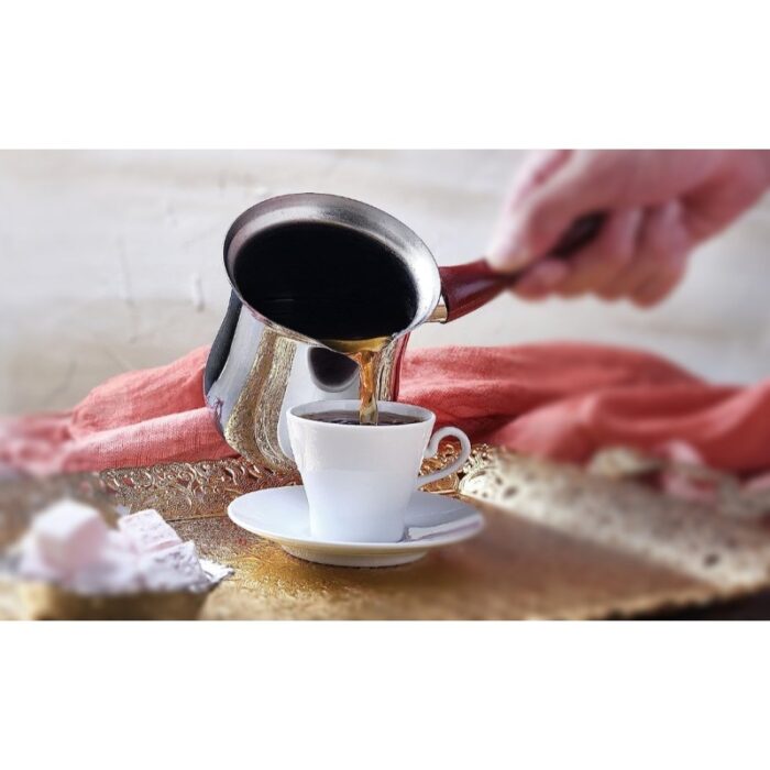 ⁦بكرج قهوة ثقيل مع يد بلاستيك⁩ - الصورة ⁦2⁩