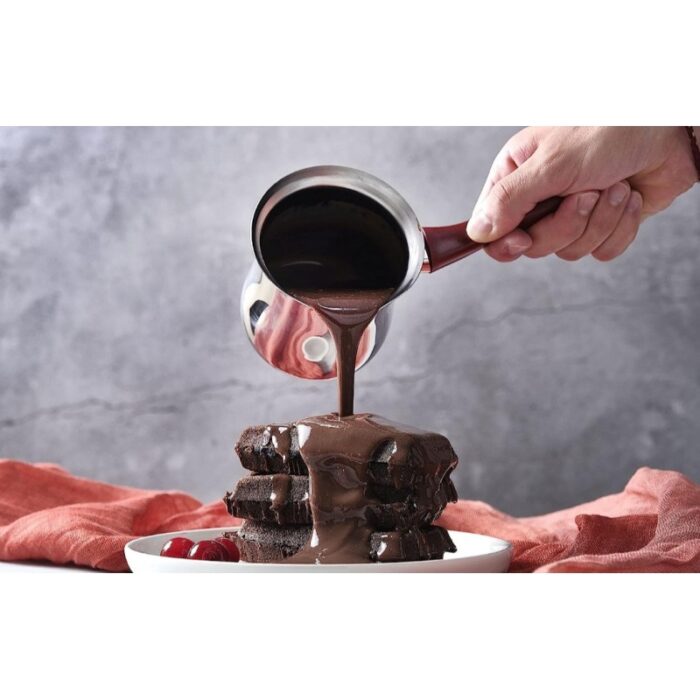 ⁦بكرج قهوة ثقيل مع يد بلاستيك/سميك كبير⁩ - الصورة ⁦3⁩