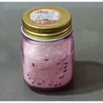 ⁦شمعة بمطربان زجاج صغير ملون معطرة⁩ - الصورة ⁦6⁩