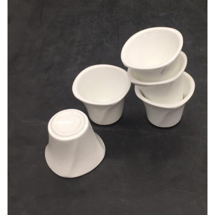 ⁦كاسة/سوسرية بورسلان 8*8*6.5⁩ - الصورة ⁦3⁩