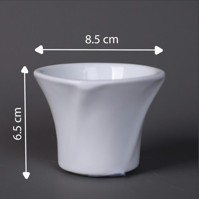 ⁦كاسة/سوسرية بورسلان 8*8*6.5⁩ - الصورة ⁦9⁩