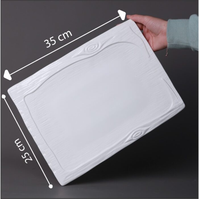 ⁦جاط بورسلان مستطيل 35*26*1.5⁩ - الصورة ⁦6⁩