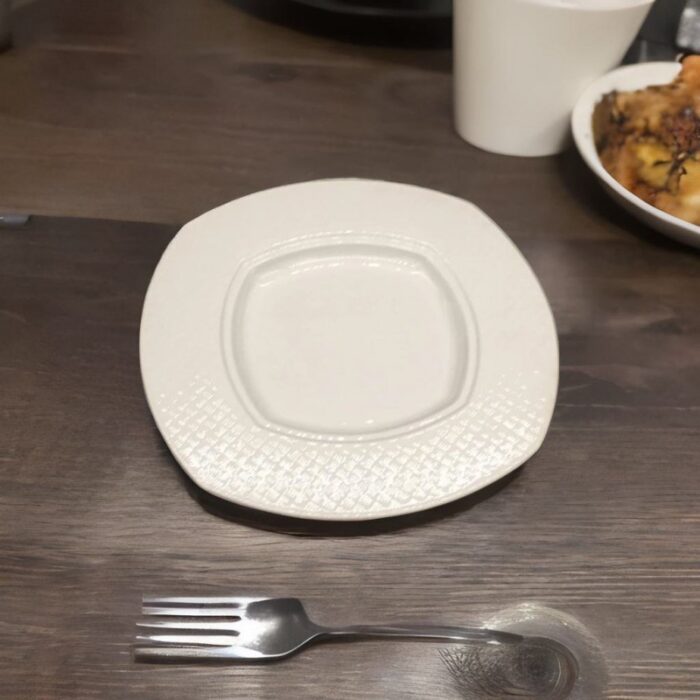 ⁦صحن بورسلان مربع27*27*2⁩ - الصورة ⁦2⁩