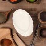 ⁦صحن بورسلان بيضاوي 25.5*15**2⁩ - الصورة ⁦3⁩