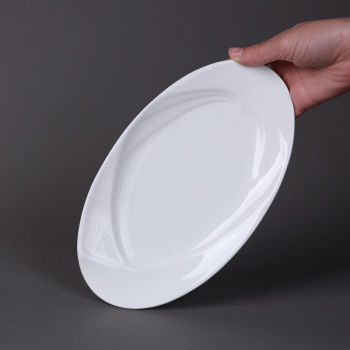 ⁦صحن بورسلان بيضاوي 25.5*15**2⁩ - الصورة ⁦6⁩