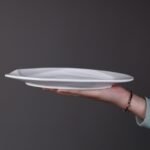 ⁦صحن بورسلان بيضاوي 25.5*15**2⁩ - الصورة ⁦7⁩