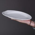 ⁦صحن بورسلان بيضاوي 25.5*15**2⁩ - الصورة ⁦8⁩