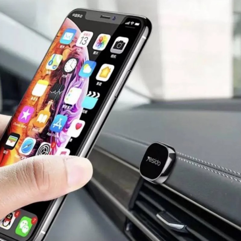 ⁦علاقه حامل هاتف سياره مغناطيسي yesido c81⁩ - الصورة ⁦1⁩