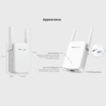 ⁦MERCUSYS AC1200 Wi-Fi Range Extender - مقوي وموزع نطاق شبكة واي فاي⁩ - الصورة ⁦6⁩