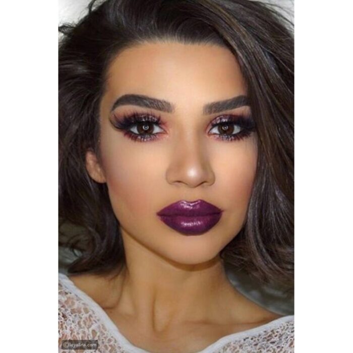 ⁦SEPHORA COLLECTION Cream Lip Stain Liquid Lipstick 56 Rock & Purple 0.169 Oz/ 5 ML⁩ - الصورة ⁦2⁩