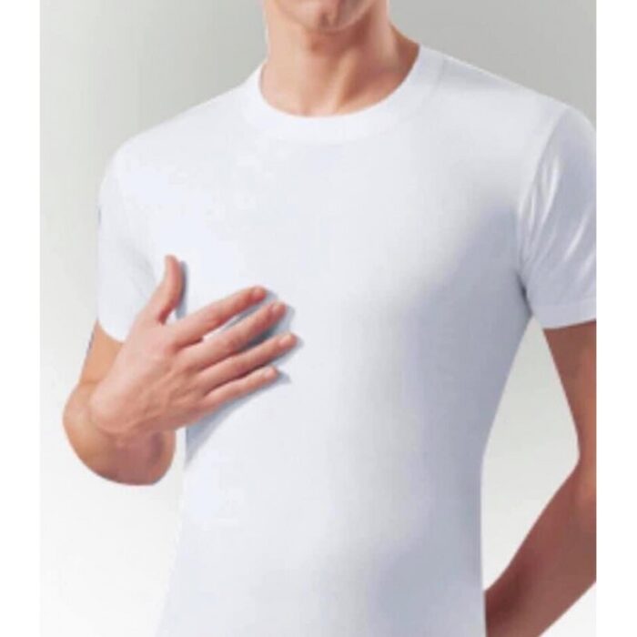 10320979_67db7408b9685 بلوزة شبابية تيشيرت قبة دائرية للرجال - الصورة 1