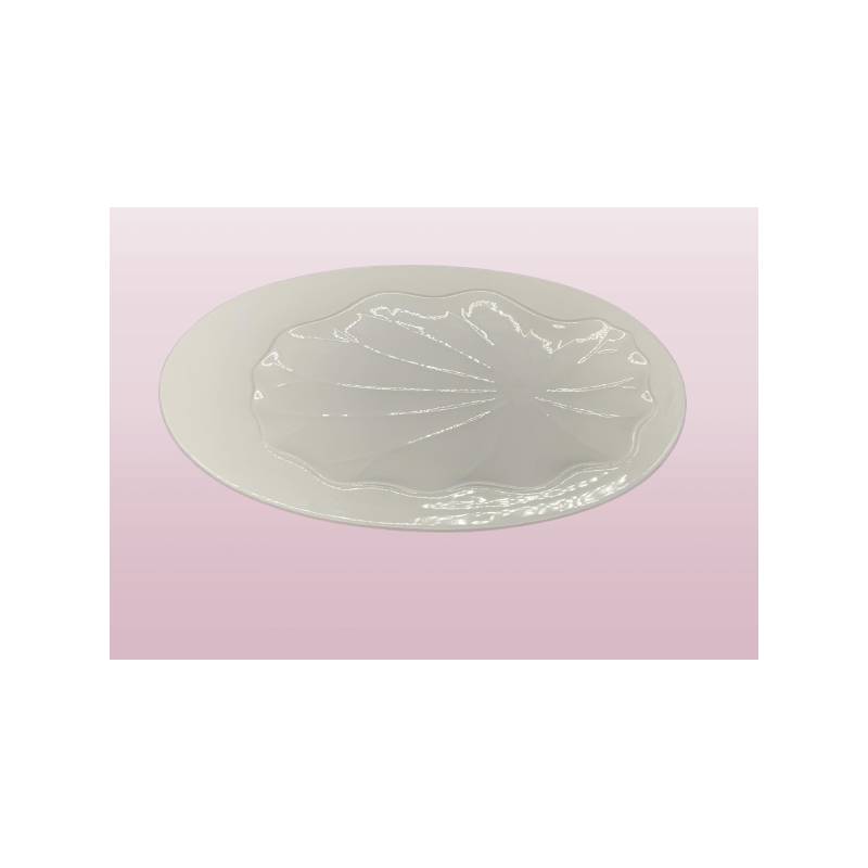 ⁦جاط بورسلان بيضاوي 33*21*1.5⁩ - الصورة ⁦1⁩