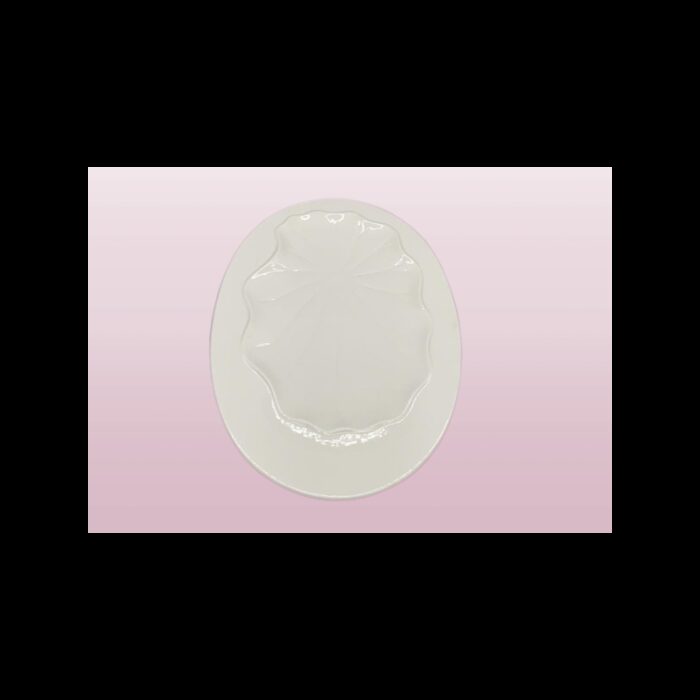 ⁦جاط بورسلان بيضاوي 33*21*1.5⁩ - الصورة ⁦2⁩