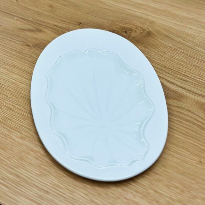 ⁦جاط بورسلان بيضاوي 33*21*1.5⁩ - الصورة ⁦3⁩