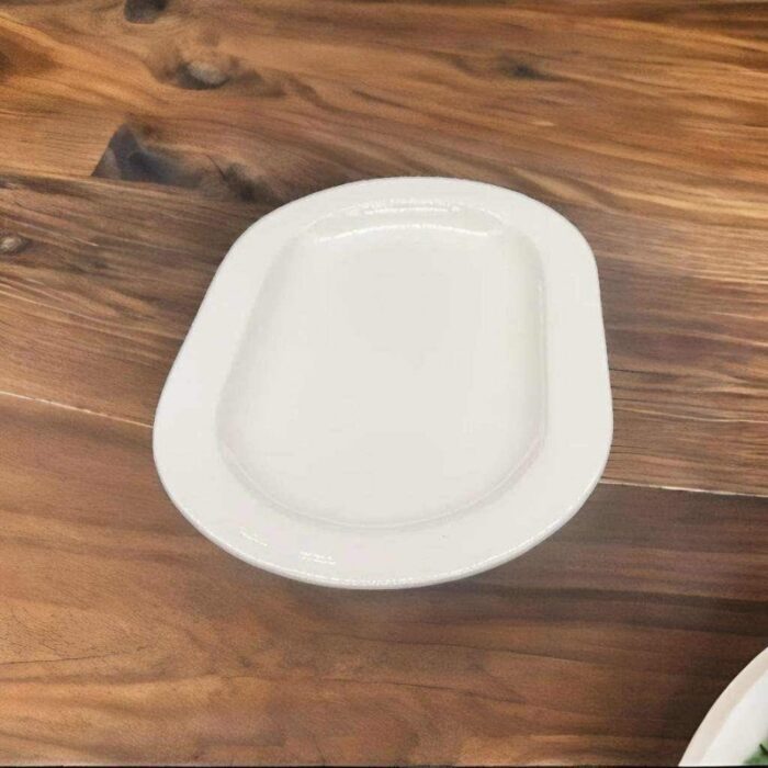 ⁦جاط بورسلان بيضاوي 36*23*3⁩ - الصورة ⁦3⁩