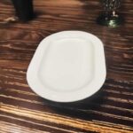 ⁦جاط بورسلان بيضاوي 36*23*3⁩ - الصورة ⁦4⁩