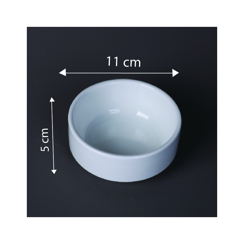 ⁦زبدية بورسلان 10.5*10.5*5⁩ - الصورة ⁦1⁩